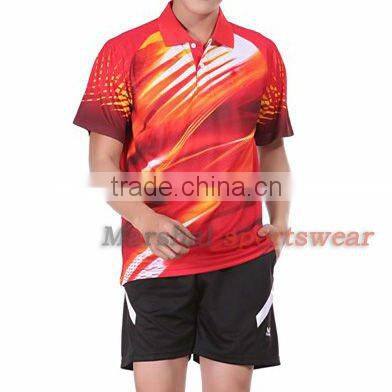 Badminton jersey,fashion sport uniforms,cheap badminton shirt wholesale
