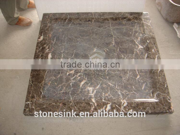 2015 New style marble shower tray