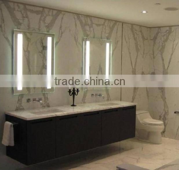 Luxury UL approved hotel unique bathroom backlit mirror