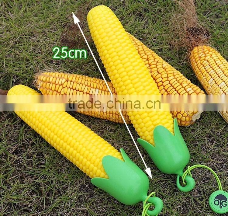 Hot Sell Corn Umbrella Sun And Rain Folding Umbrella Corn Shape Umbrella