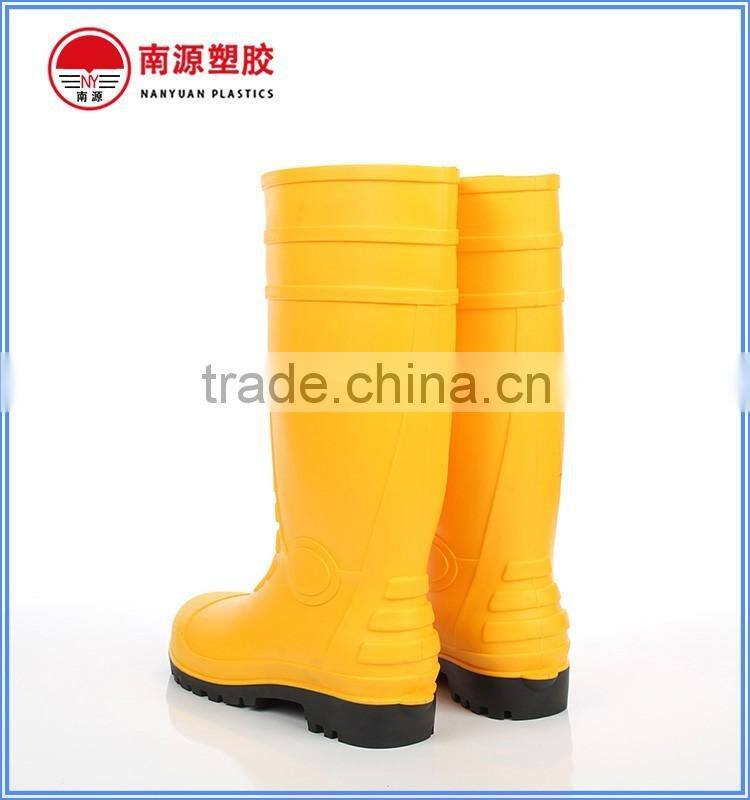 High quality safety gumboots with steel toe in low price