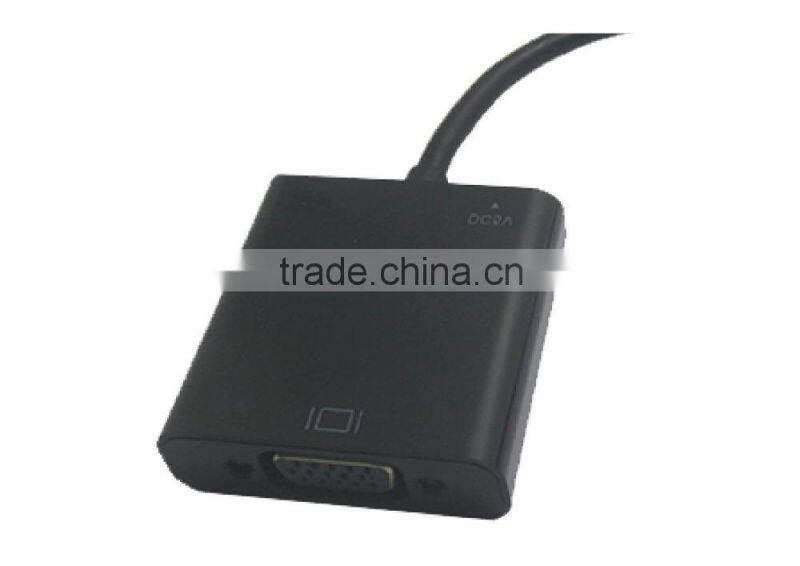 100% new MINI HDM I toVGA HDM I adapter for computer/laptop Multimedia devices