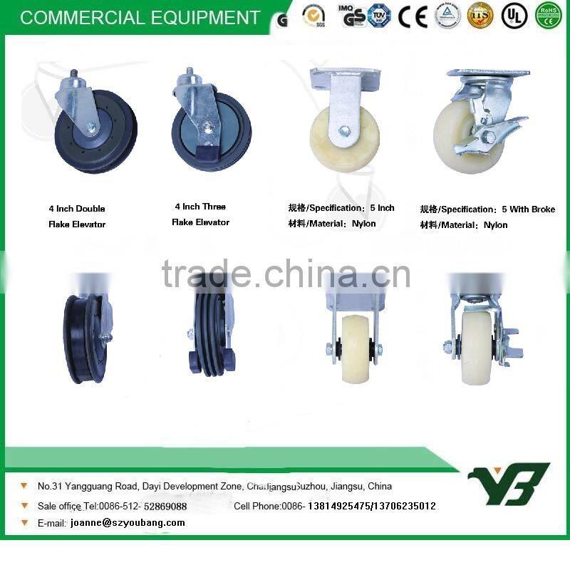 HOT SALE! Top quality wheels for supermarket trolley