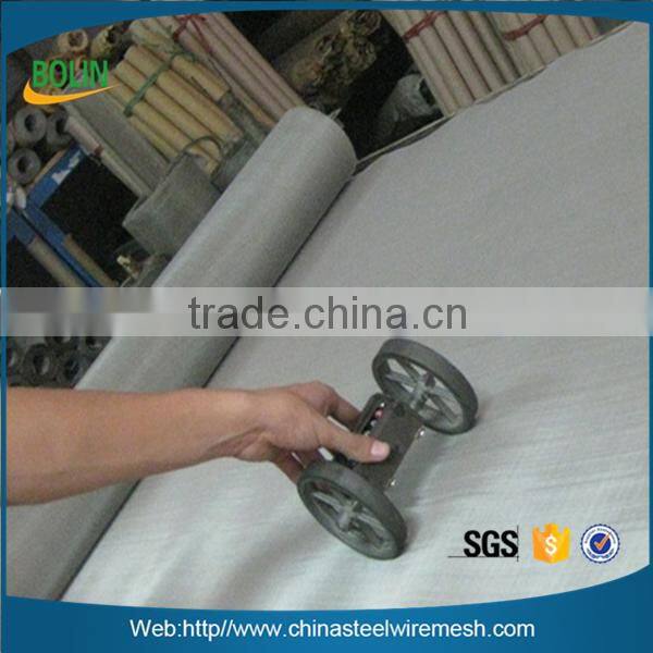 60 micron food grade UNS S43000 stainless steel wire cloth for sugar factory