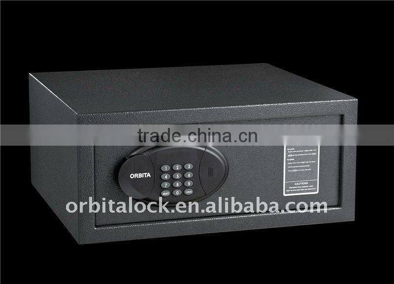 Hot selling electronic safes with laptop size for hotel room using