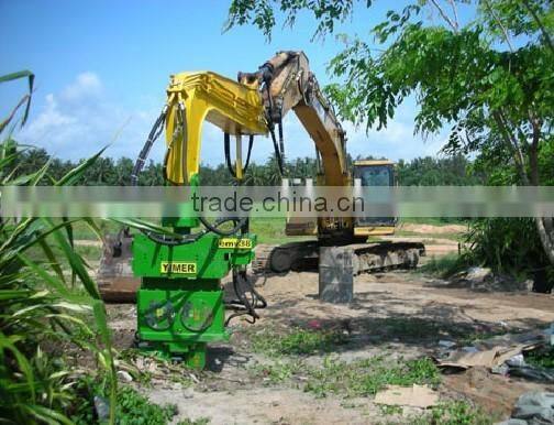 Easy Installation Excavator Vibro Rock Hammer