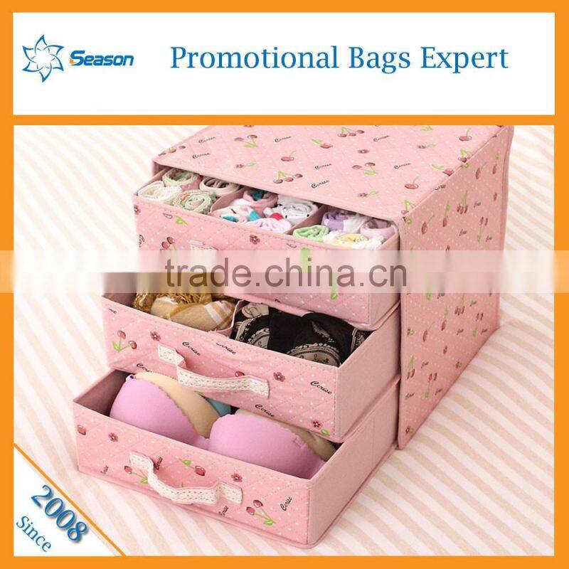 Oem non woven fabric foldable storage box drawer storage box storage box foldable