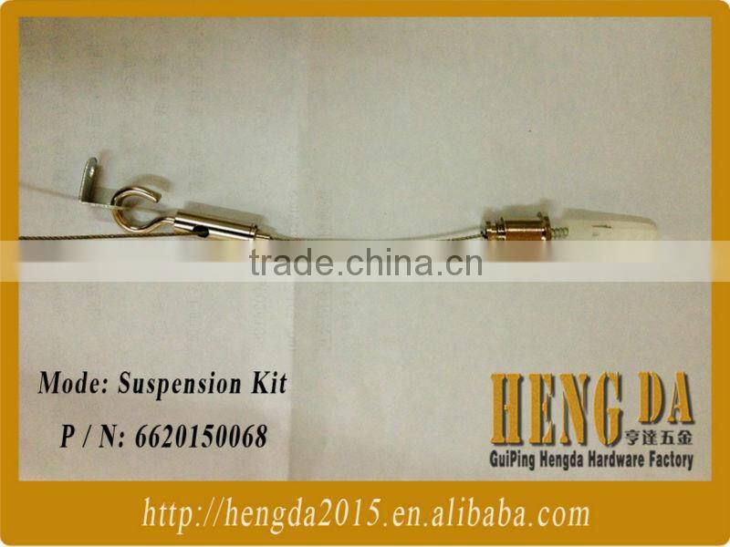 Premium quality steel cable with soft eyelet/loop/thimble/assembly