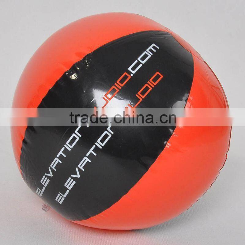 cheap blue and white inflatable promotion beach ball