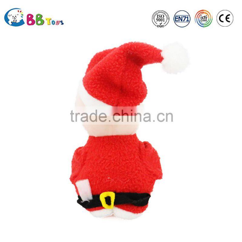Factory Supply Good Quality Funny Santa Claus Keychain