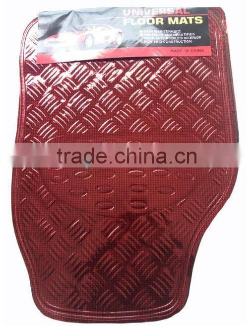 Professional Factory Direct Sale Best Price Non Slip Shining Alumimum Car Floor Mat