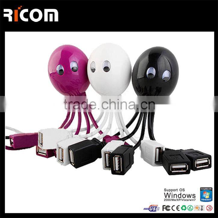 gift octopus shape usb hub