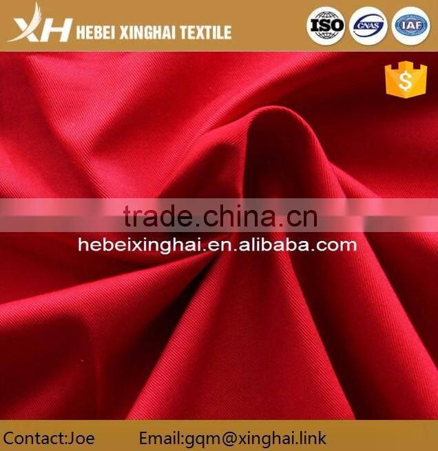 gots certified dyes 65% polyester 35% cotton dyed style tc fabric different fabric materials Worker uniform material