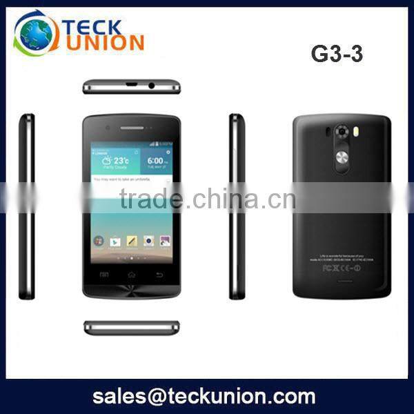 G3 3.5inch small size mobile phone new 3G android smart phone