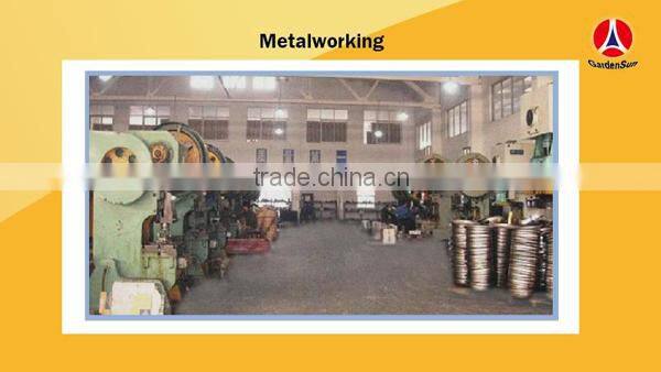 Standing patio heater mixed stainless steel & brown hammered W/table