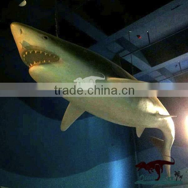 Animatronic shark sculpture animal garden stature for sale