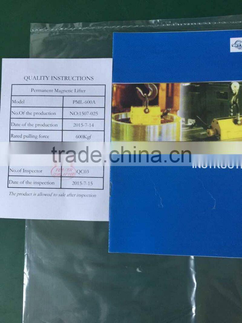 permanent magnetic lifter