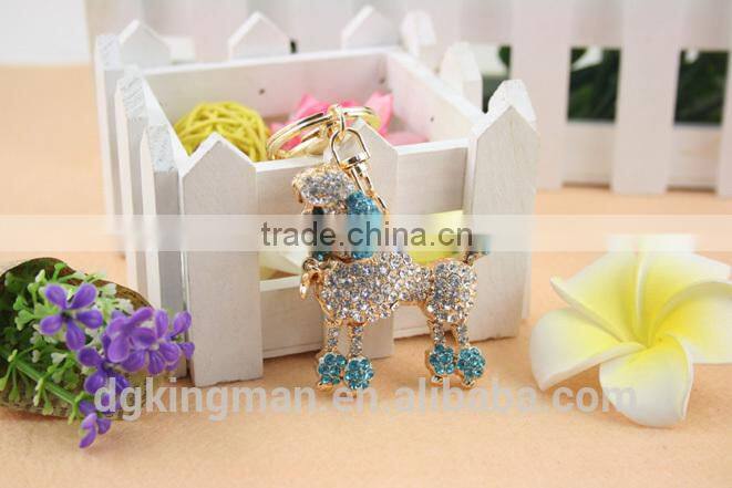 Kingman quality design cheap enamel key chain holder