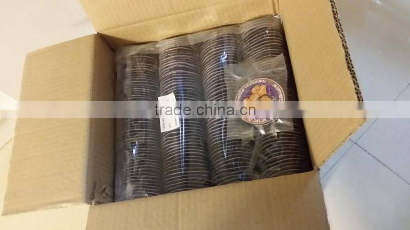 cheap custom fabric embroidery named patches with self-adhesive ( hot cut edge )