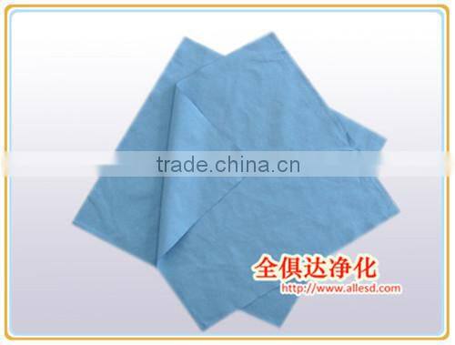 Laser Cut 100% continuous-filament Polyester Cleanroom Microfiber Wiper