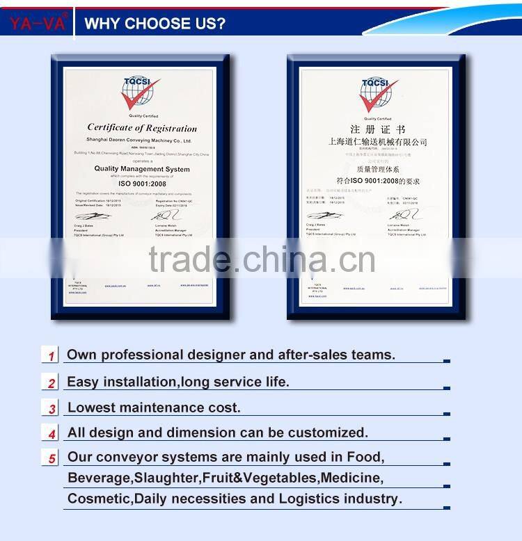 Stainless Steel Free Roller Spiral Vertical Conveyor