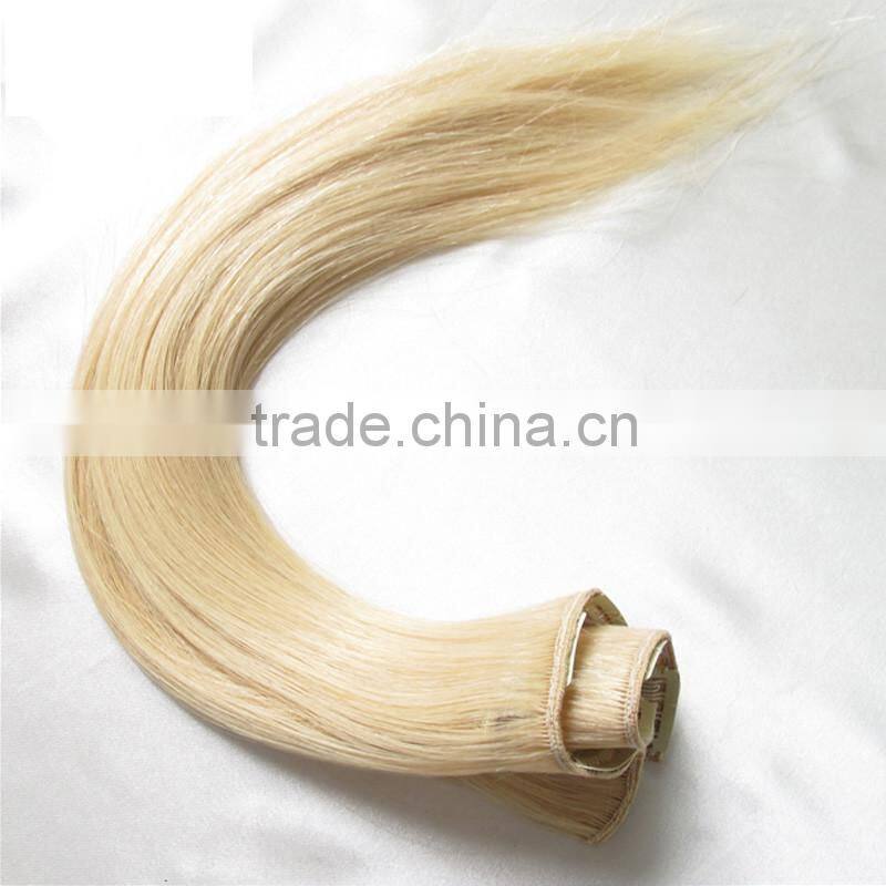 Qingdao hair extensions vendor offer good quality hair extension human clip
