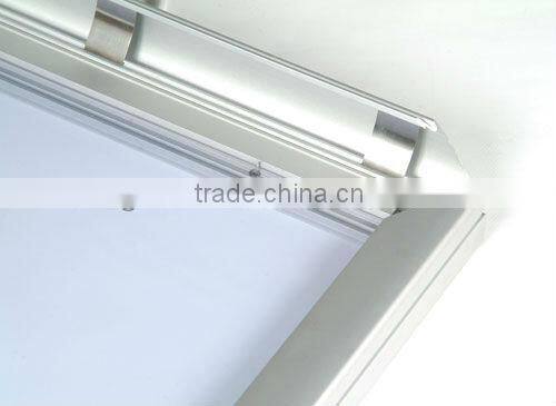 aluminun snap hanging poster frame light box