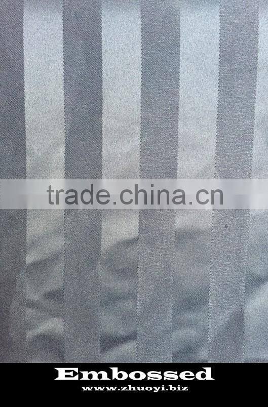 2cm jacquard embossed 100% polyester microfiber fabric