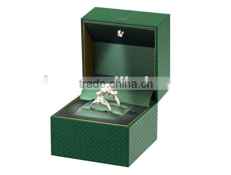elegant double level plastic jewellery safe box wholesale