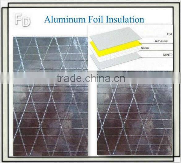 aluminum foil insulation board fibreglass sheets
