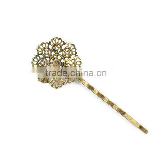 Irregular edge Ladies series flower Barrettes