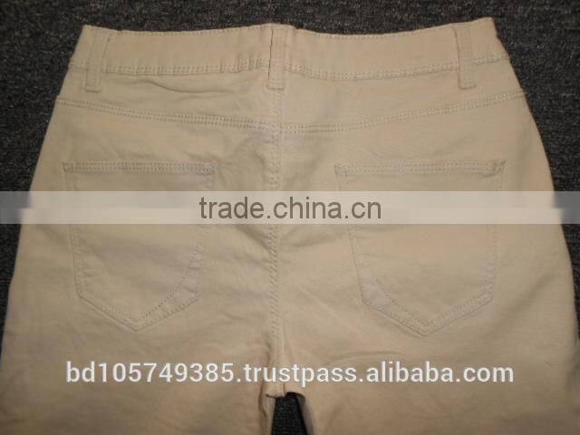 Hot Selling Ladies Twill Pant