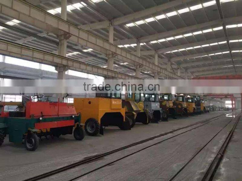 top quality 3 bin organic fertilizer composting turning machine