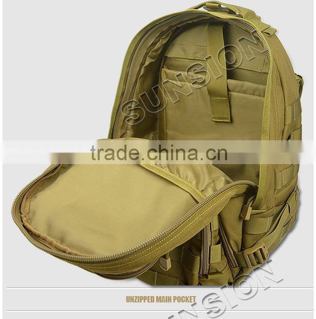 1000D Cordura or Nylon fabric Tactical Backpack ISO/SGS