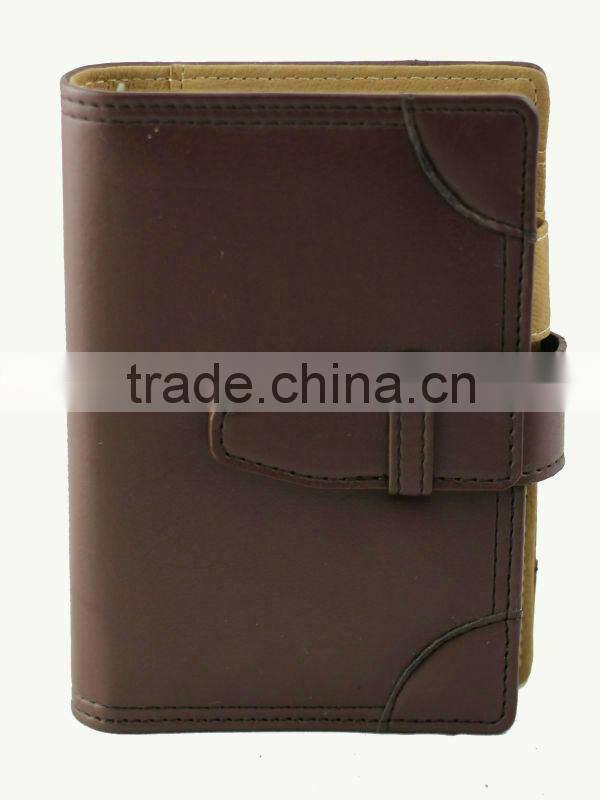 2015 NEW A5 Leather organizer / custom personal organizer / journal planner notebook