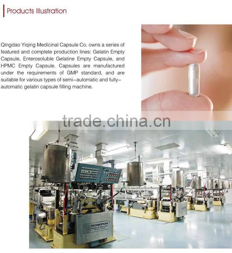 Halal Empty Hard Gelatin Capsules