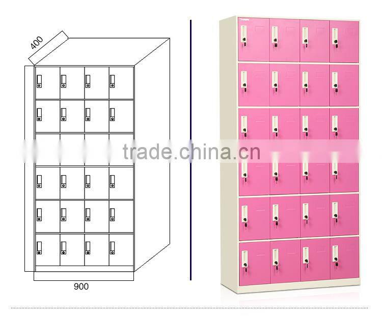 multi- door stainless steel wardrobe steel locker