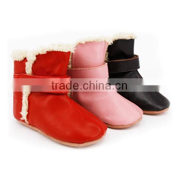 Manufacturer Spring Dropship Fancy Boys and Girls Genuine Leather Rubber Sole Baby Sandals Shoes for Age 2 - 8