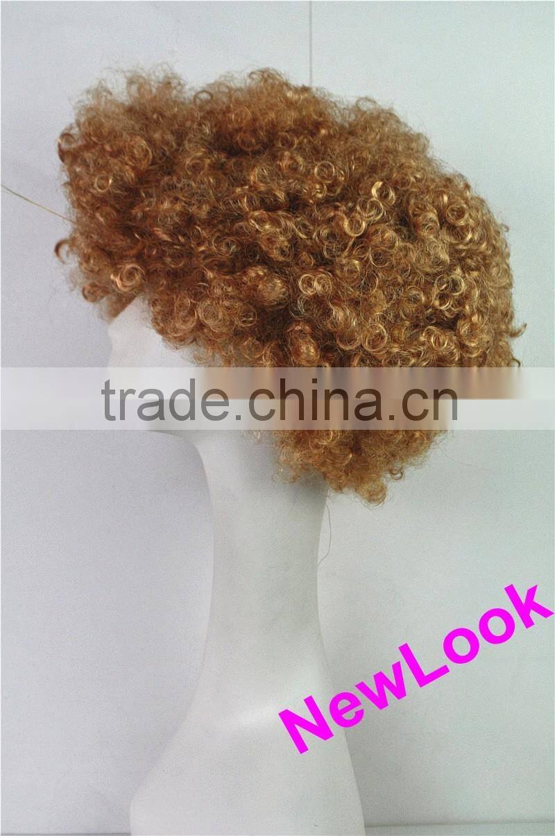 afro kinky curly half wig full lace wigs for black women