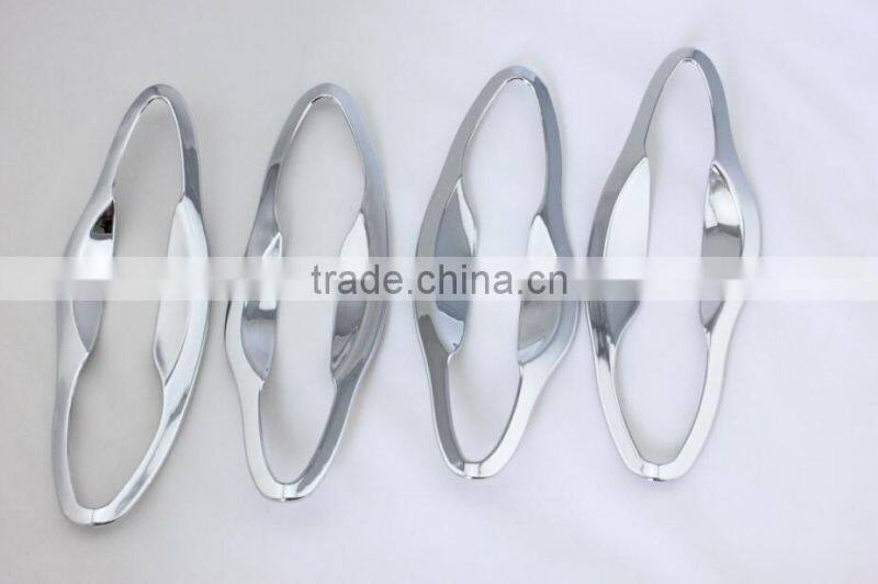 SET ABS CHROME DOOR HANDLE BOWL INSERTS COVER DOOR HANDLE BOWL FOR AVANTE 2012-2013