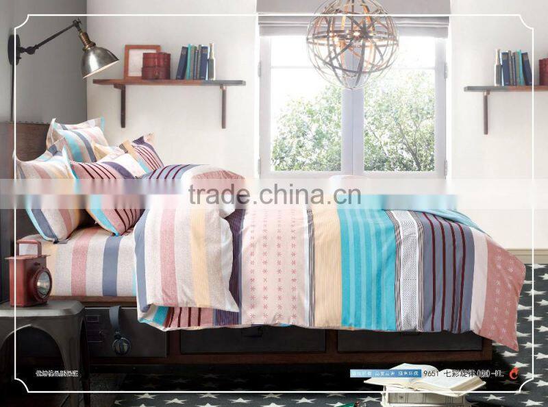 100% cotton bed sheet design,bedsheet set,quilt cover bed and bath