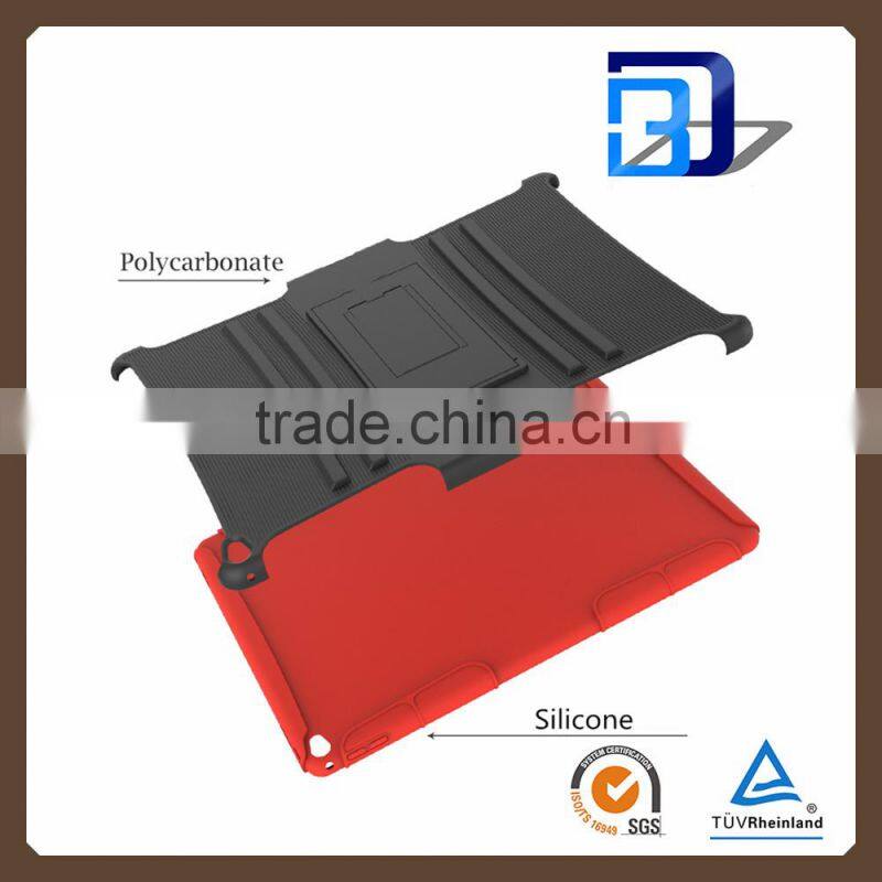 best selling products PC Silicone Kickstand Case for iPad Pro, Tablet Covers for iPad Pro Case with Stand function 12.9 inch