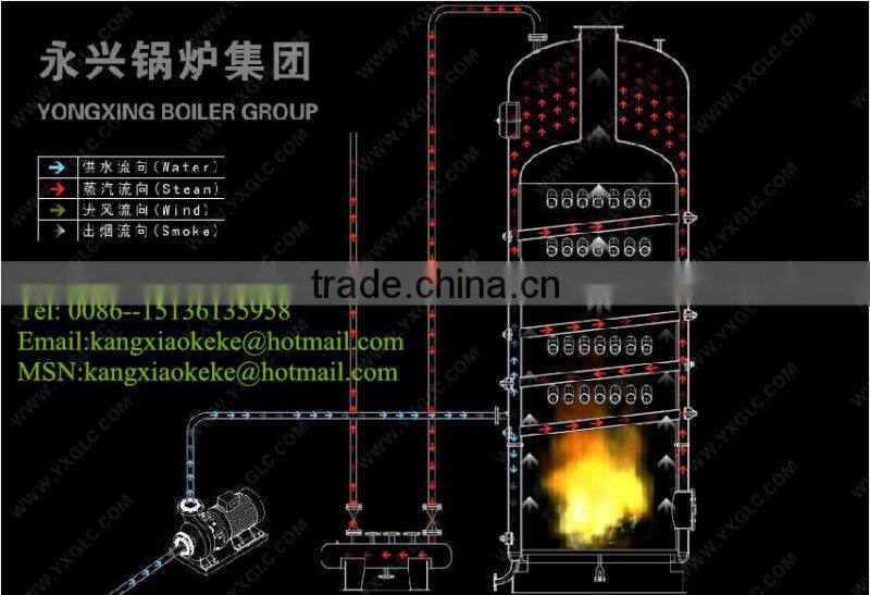 LSH Energy Saving Vertical Industrial Digital Thermostat for Boiler Coal Fired Steam Boiler for Sale