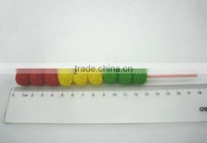 Fruity Jelly Ball Traffic Light Soft Jelly Candy in Jar, 22g gelatin candy