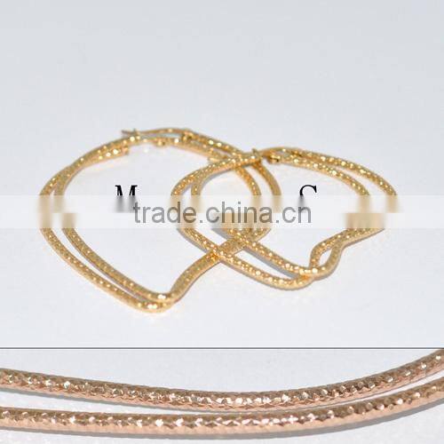 Wholesale Stainless Steel Fashion Rose Gold Earring BE20011