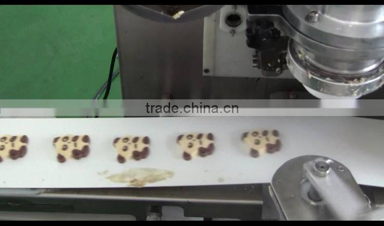 automatic high quality panda cookie machine