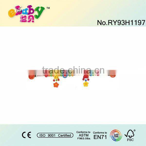 wooden pacifier chain