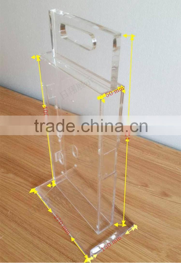 hot selling new products acrylic material high clear acrylic display rack for Intelligent lock