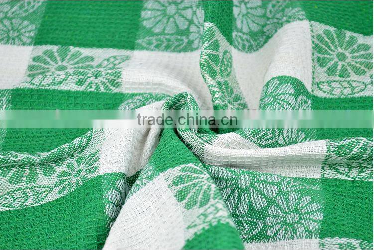 waffle weaving jacquard cotton tea towel home textile wholesale alibaba