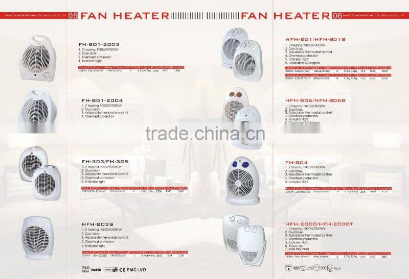 3tube 1200W with oscillation quartz heater for office, bedroom ,sitting room etc